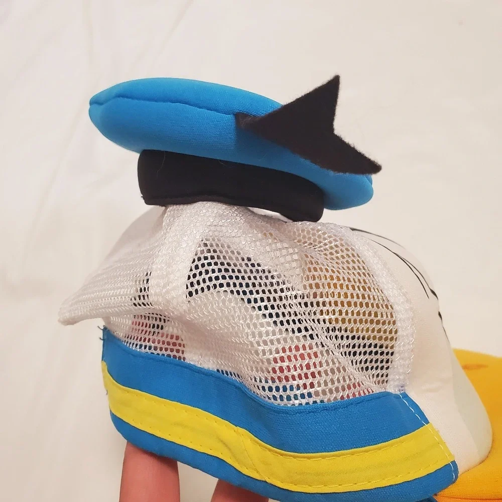 Disney Donald Duck Foam Hat Cap Snapback One Size Multicolor 3D Adjustable
